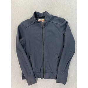 American Giant 100% Cotton MOTO Classic Full Zip Jacket‎ (Women's XL) Gray